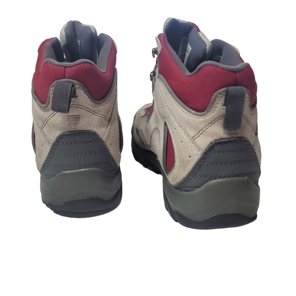 Lands End Womens Snow Suede Trekker Lace Up Boot Black & Grey Size 8 - Picture 6 of 9